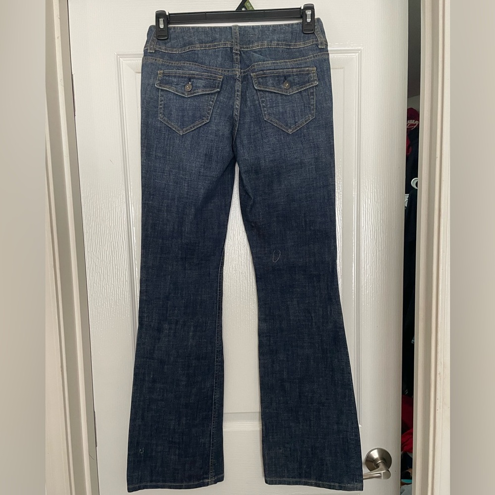 Classic women’s blue London Jeans with built in butt lifter. Lightly worn.